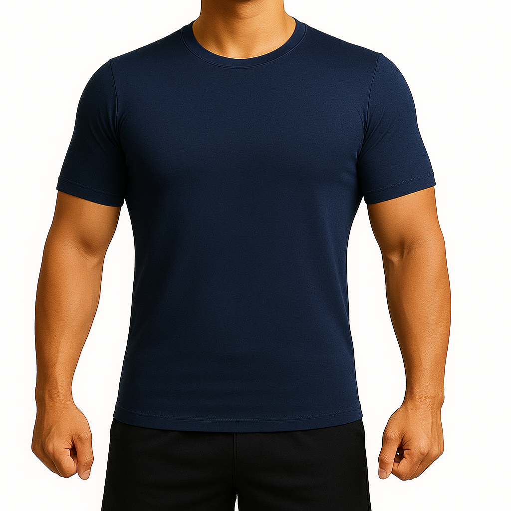 スーパーヒーローズ アンダーシャツ 半袖 高校野球対応 大人 一般 紺