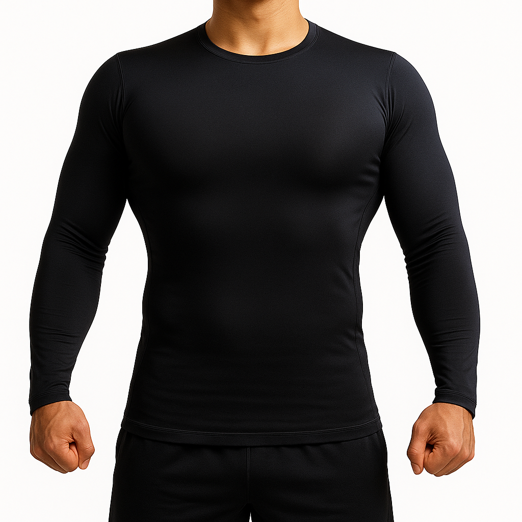 スーパーヒーローズ アンダーシャツ 長袖 大人 一般 紺 ネイビー 丸首 オールシーズン