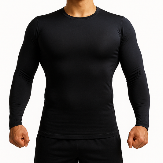 スーパーヒーローズ アンダーシャツ 長袖 大人 一般 紺 ネイビー 丸首 オールシーズン