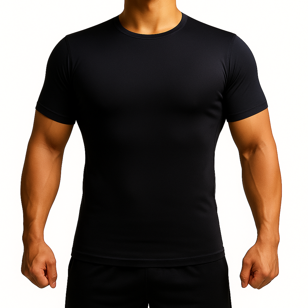 スーパーヒーローズ アンダーシャツ 半袖 大人 一般 黒 ブラック 丸首 オールシーズン