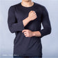 Super Heroes Undershirt, 3/4 Sleeves, Suitable for High School Baseball, Adults, General Black, Round Neck, All Seasons